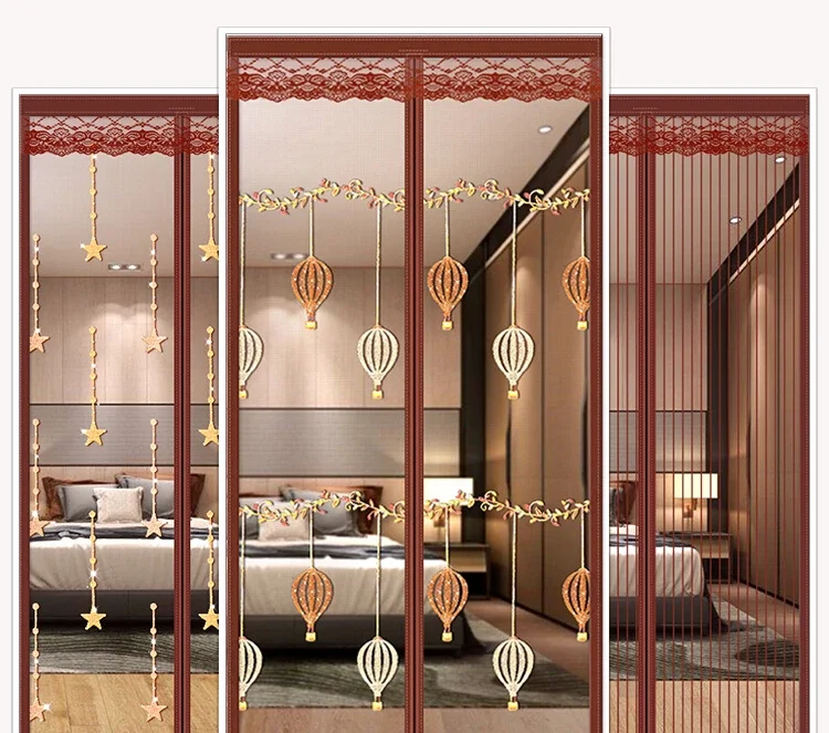 

#Summer mosquito proof door curtains, household fly proof encryption magnets, self suction doors, mosquito net partitions
