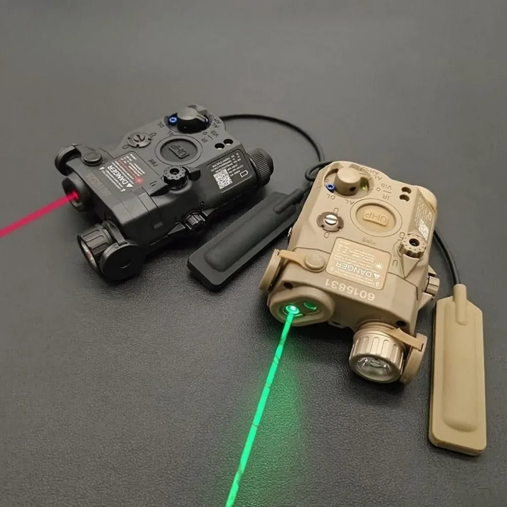 PEQ-15 레드 그린 도트 포인터 사이트 AR15 소총 무기 손전등 20mm 피카티니 레일 야외 사냥용 에어소프트 액세서리