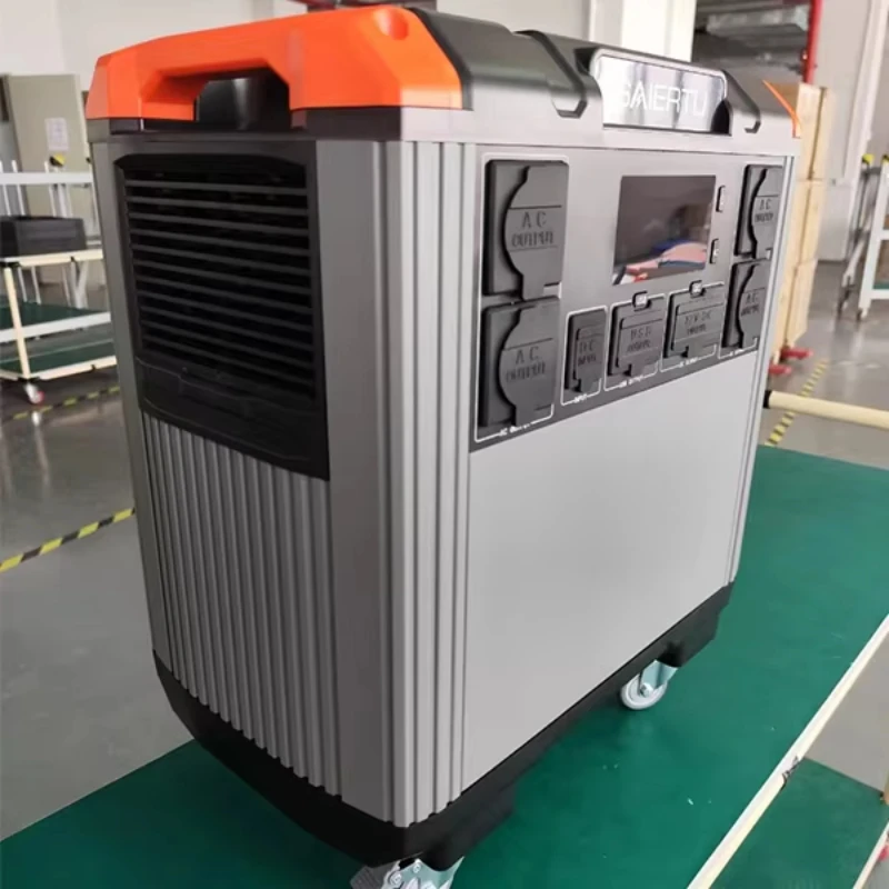 

Big Capacity T50 Portable Power Station 5000w Solar Generator 5376wh Battery 1200w Home Energy Storage System