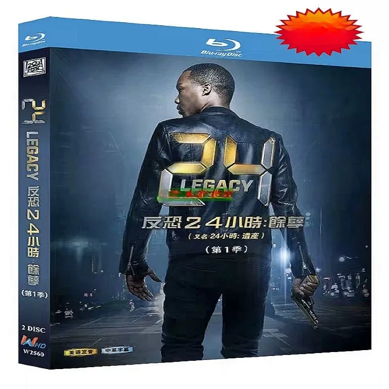 24: Legacy + Movie Version | Blu-ray HD TV Series | BD Box Collector 2-Disc Set