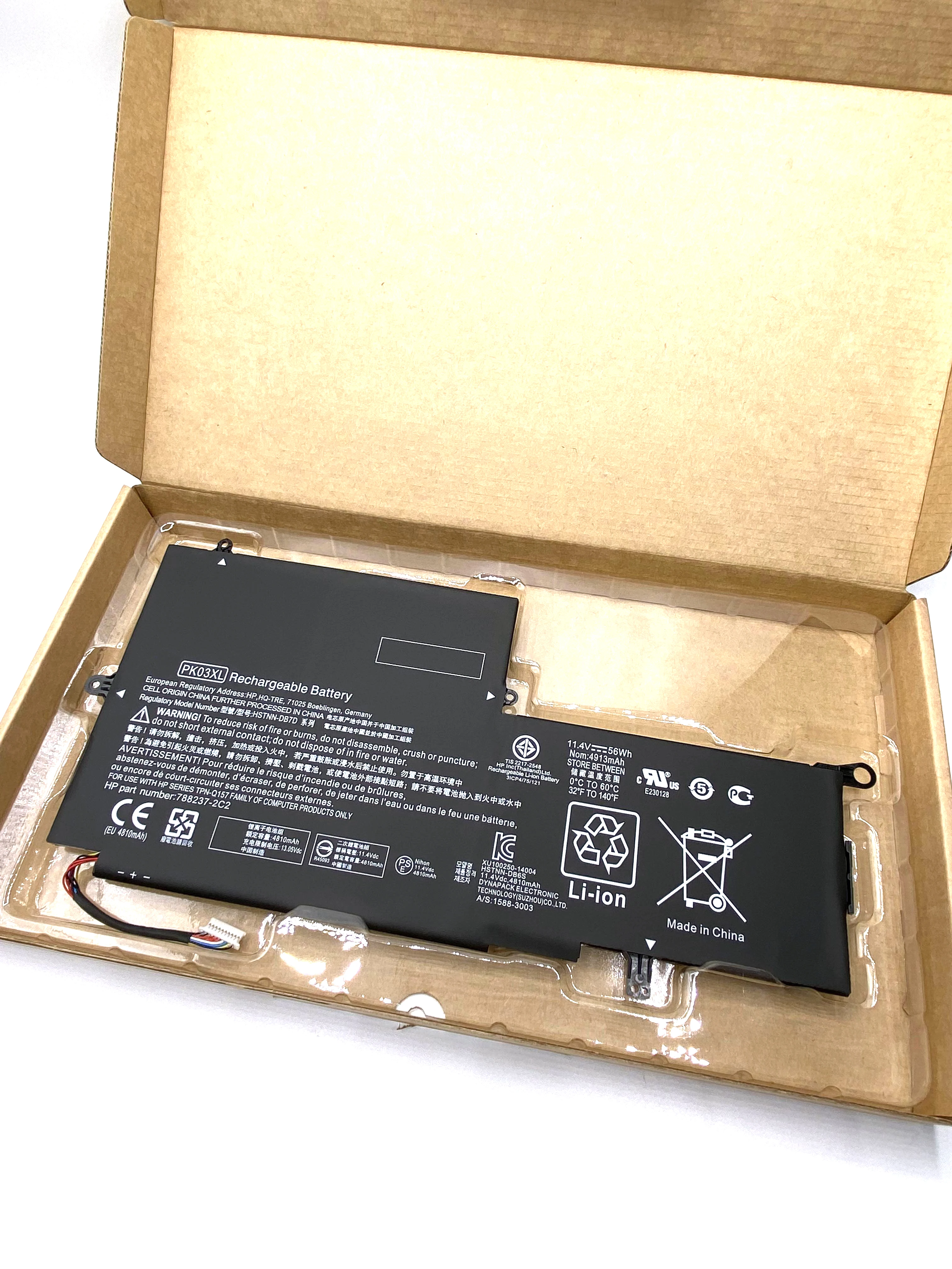 

NEW PK03XL Laptop Battery For HP Spectre Pro x360 G1 G2 x360-13 Series HSTNN-DB6S TPN-Q157 789116-005 788237-2C1 788237-2C2