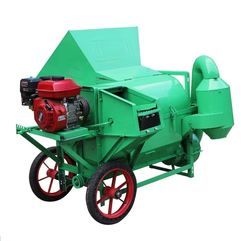 fg-High Productivity Multi-Crop Thresher for Wheat Rice Barley Soybean Sorghum Engine/Motor Powered Straw Grain Chaff Separation