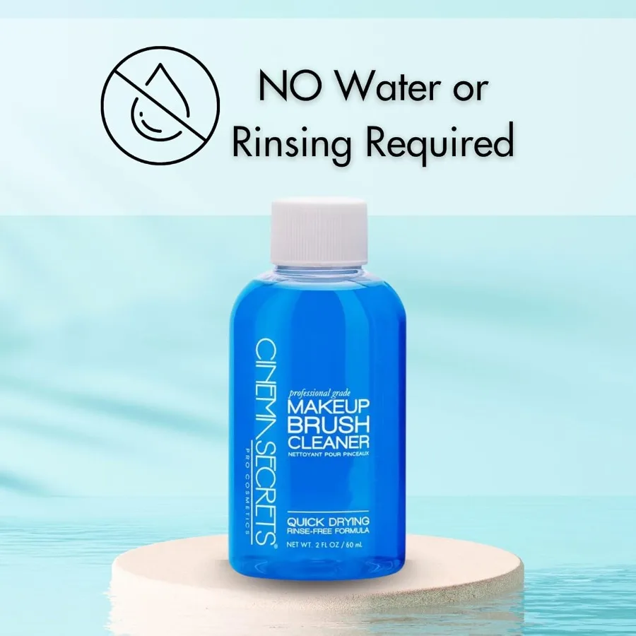 Kit de limpieza de brochas de maquillaje Original, limpiador profesional + lata de limpieza para brochas de maquillaje, secado rápido, eliminación de fórmula sin enjuague