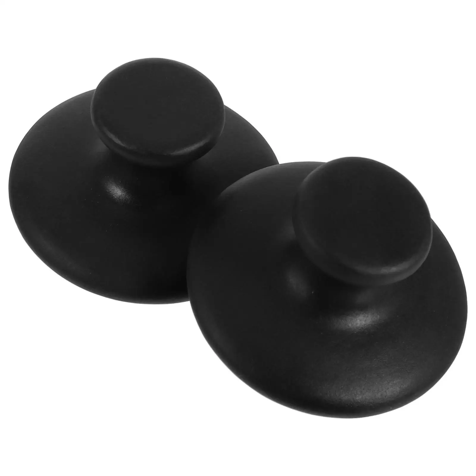 

2 Pcs Scrapping Stone Mushroom Massage Massagger Spatula Feet Massager Portable