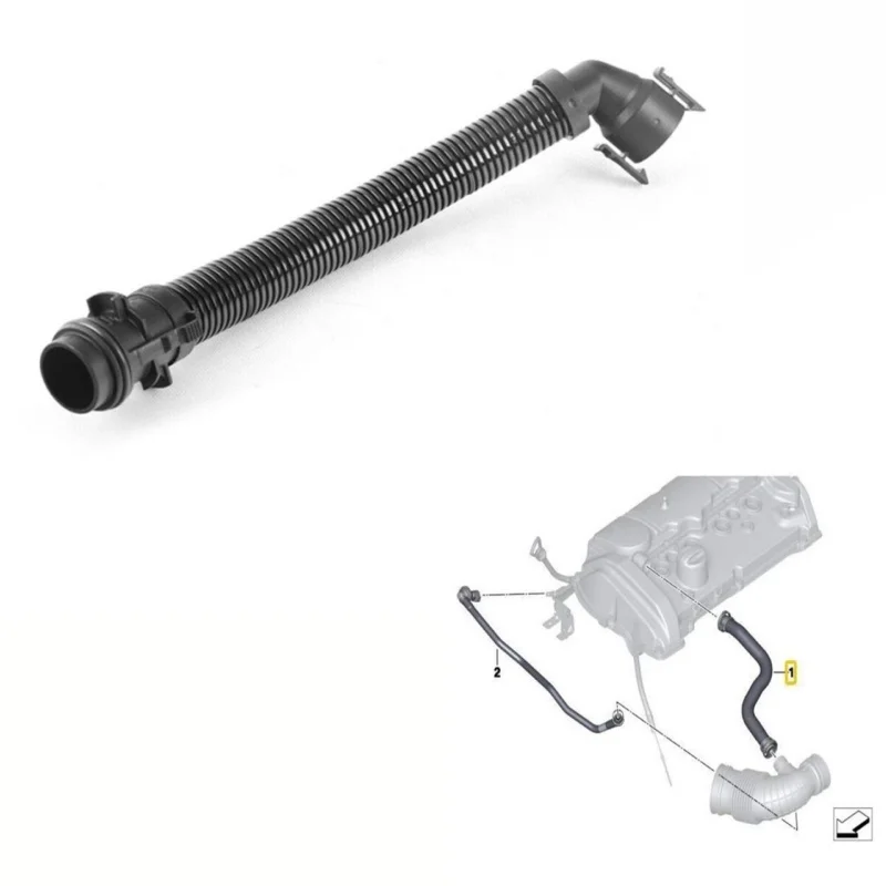 

Front Air Filter Intake Breather Pipe Tube ABS Car Engine Parts For BMW 1 3 4 5 6 7 Series X1 X3 X4 X5 F20 13717823517