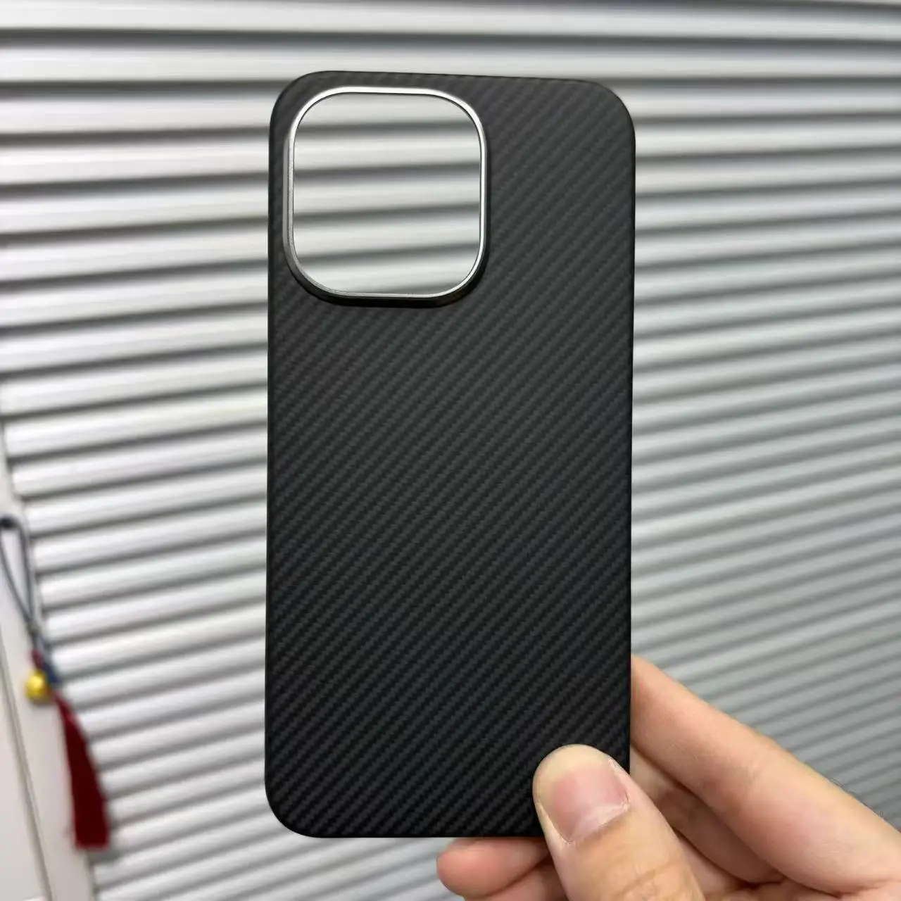 Magnetyczne etui z Kevlaru do OnePlus 15, tekstura włókna aramidowego i włókna węglowego, półpokrywające, ultracienkie, wysokiej jakości, odporne na wstrząsy, twarde etui. — zdjęcie produktu 5