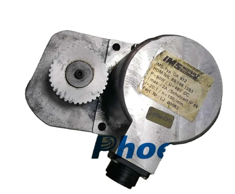 Original GK912 Second Hand 89.198.1283 & 98.198.1253 Motor Half a Year Warranty Good Condition for Heidelberg  GTO52 Printing