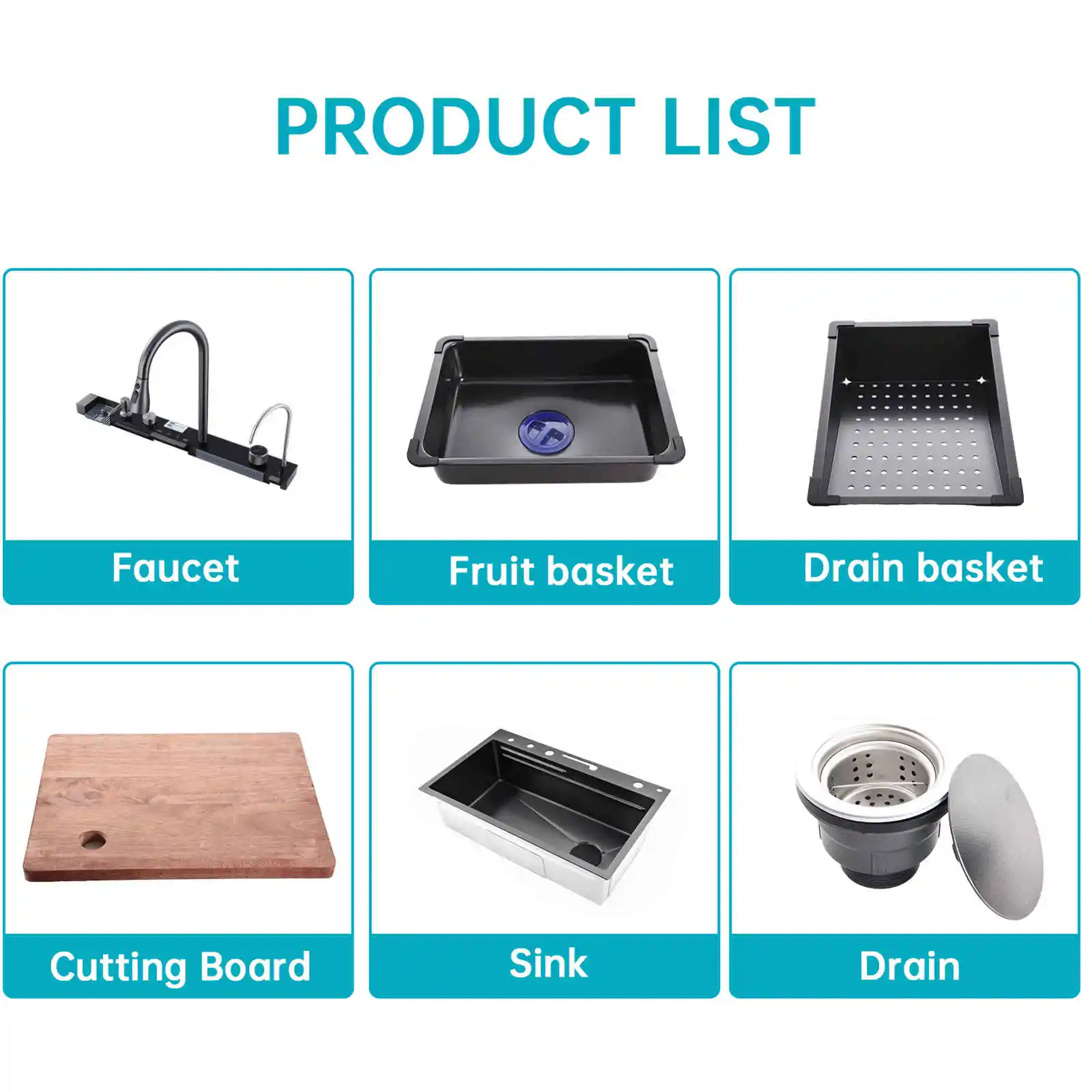 싱글 볼 주방 싱크대, 스테인리스 스틸 워크스테이션 싱크대, 가정용 식기세척기 싱크대, 야외용 드롭인 싱크대, 세탁실, 바용