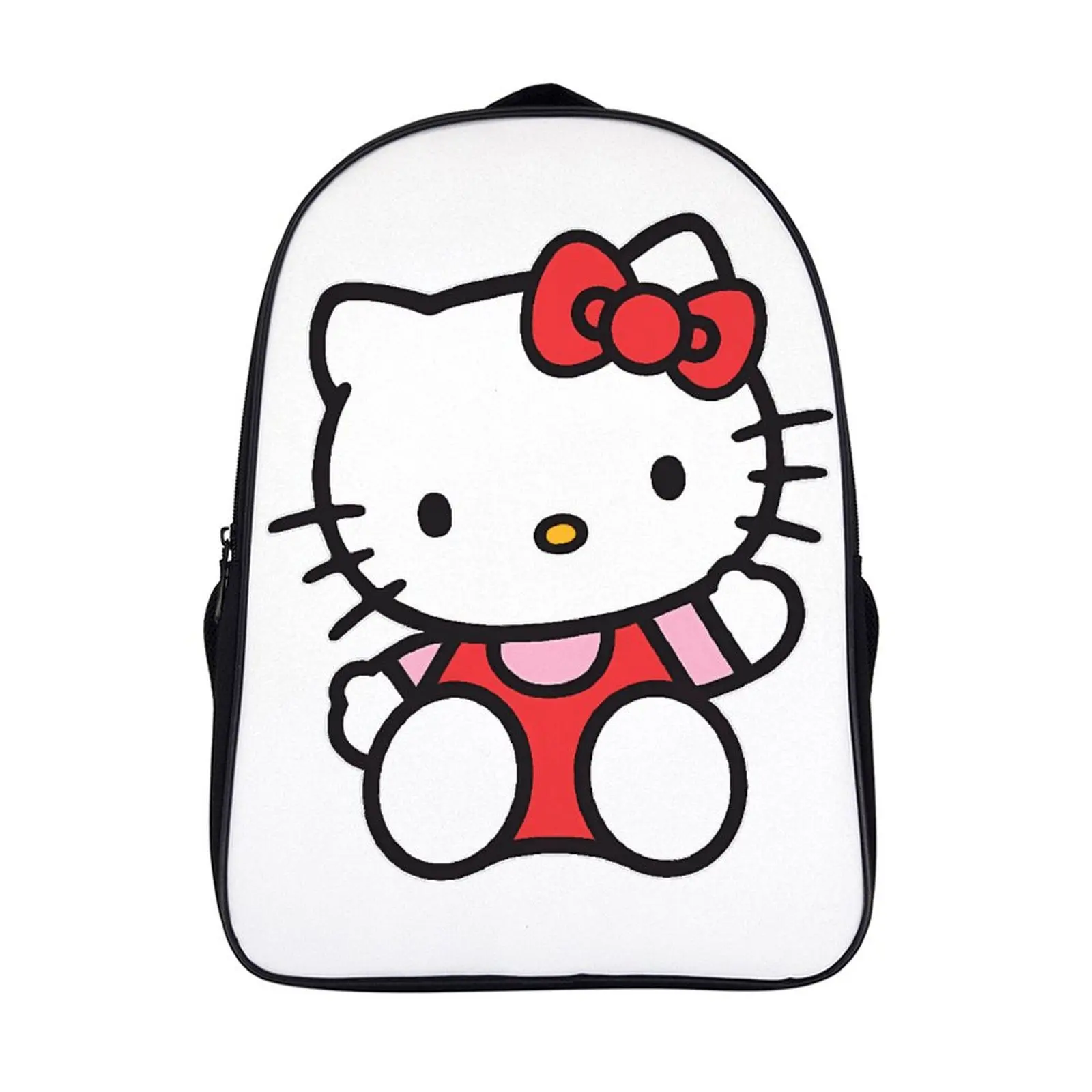 

Fashion Student's Backpack Cartoon Sanrio Hello Kitty School Bag 16 Inch 2 Compartment Backpack Student Schoolbag