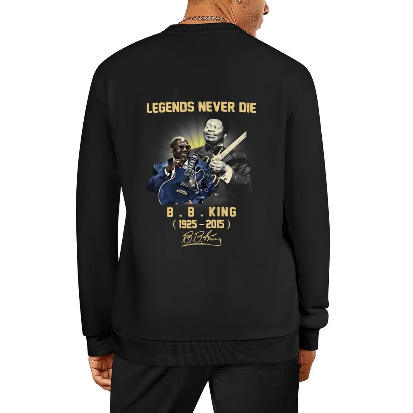 

BB King Legends Never Die Pullover men's autumn clothes men clothes mens clothes aesthetic clothing oversize sweatshirts