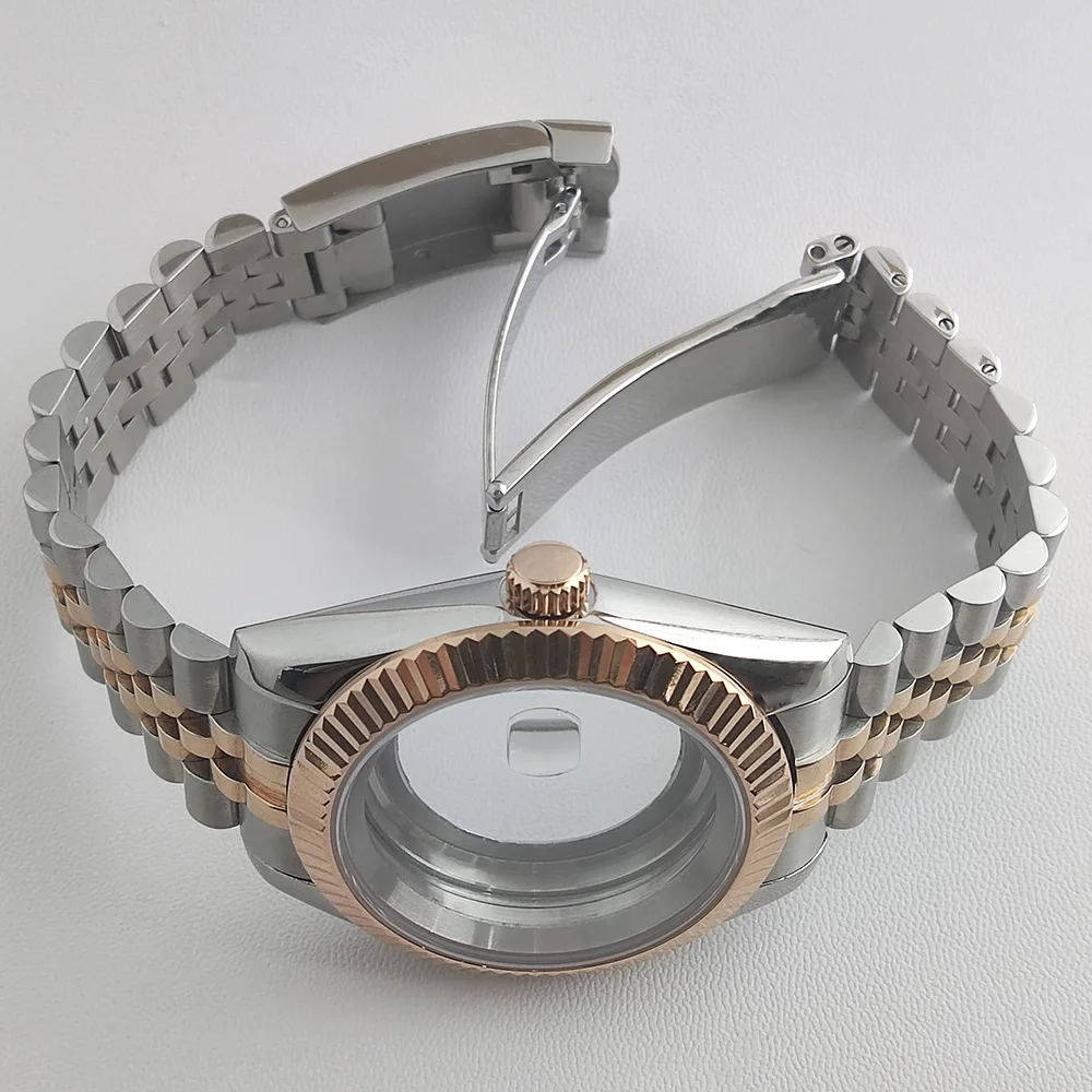 40mm NH35 case suitable for NH35/NH36 movement sapphire glass 40mm case/20mm strap watch accessories