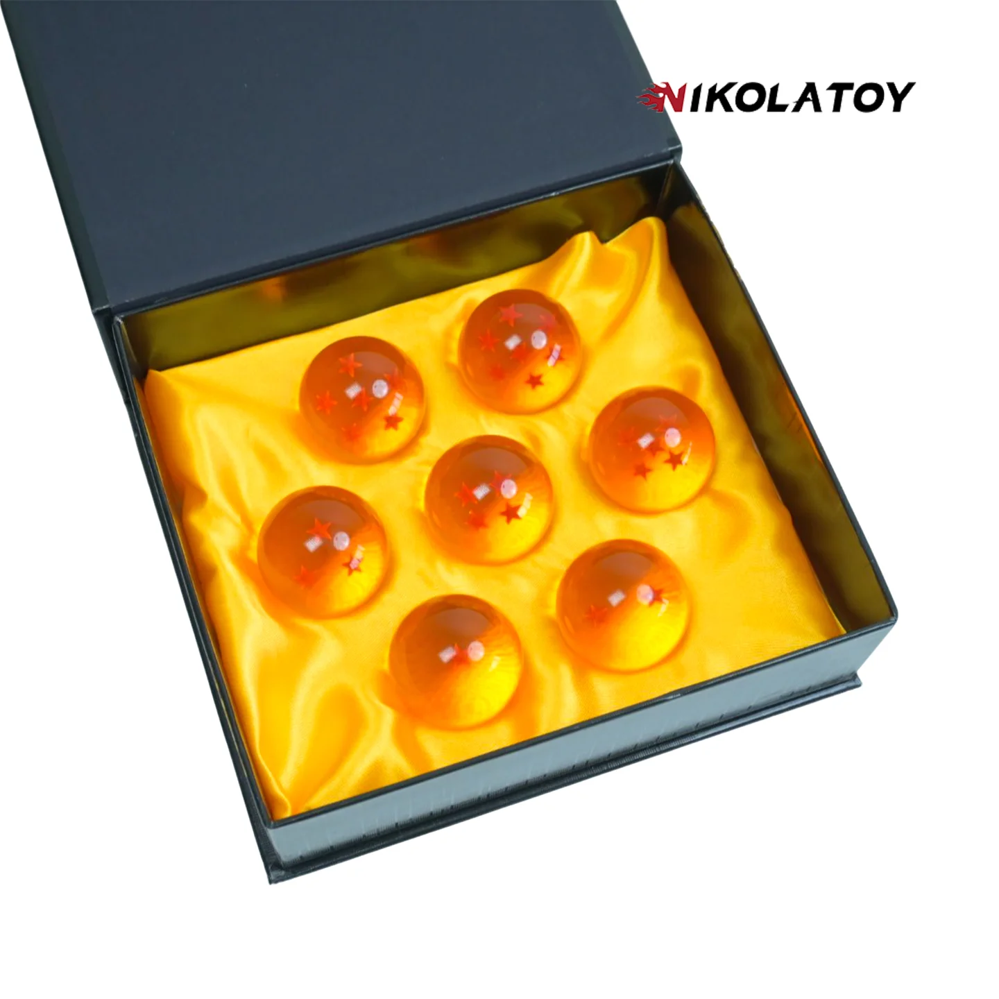 Nikolatoy Dragon Ball Z Complete 7-Piece Crystal Ball Figure Gift Box Set Anime Fan Collectible Display Edition Dragon Ball Z - Image 5