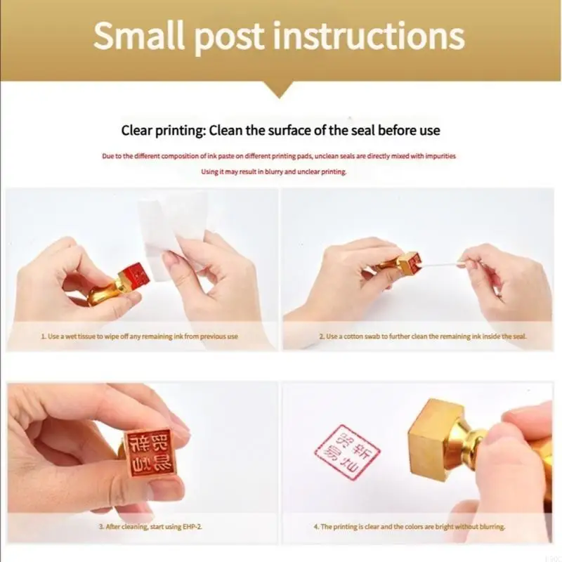 

Professional Quick Dry Stamp Pad Oil Based Stamp Pad Office Supplies D5QC
