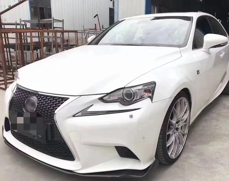 

Подходит для Lexus IS 200 250 IS300, модифицированная передняя губа из углеродного волокна, задняя губа, боковая юбка, хвостовая передняя лопата
