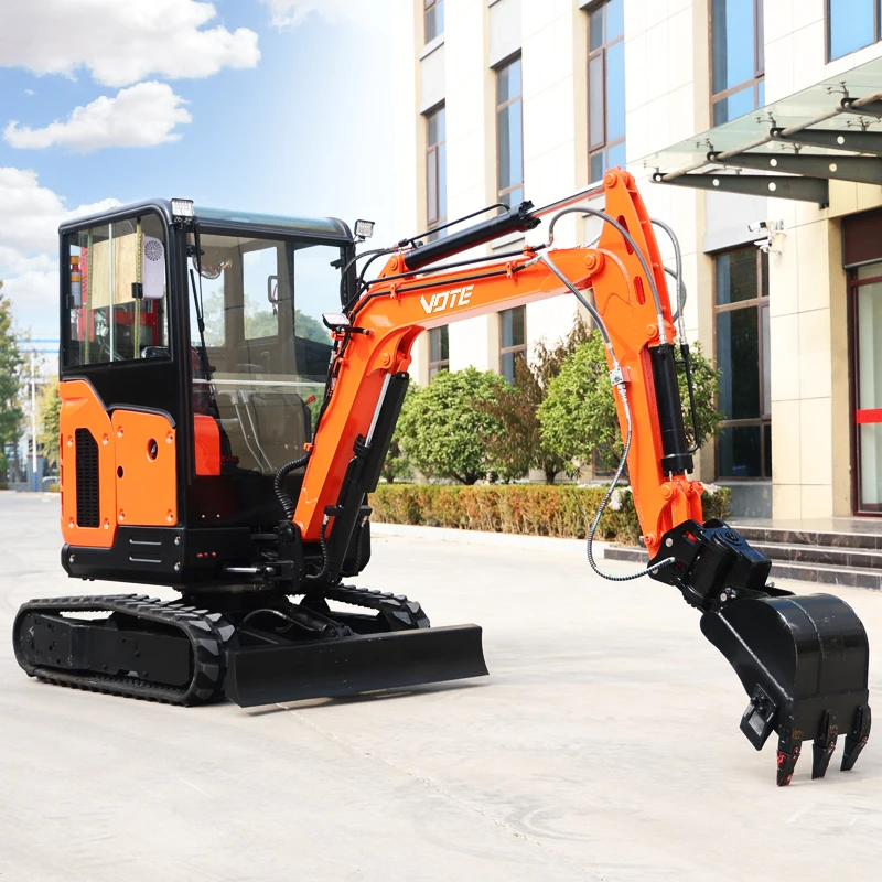 China Small Hydraulic Excavators Ce Epa Diesel Engine Mini Excavator Cheap Price For Towable Excavator Compact Digger Baggers