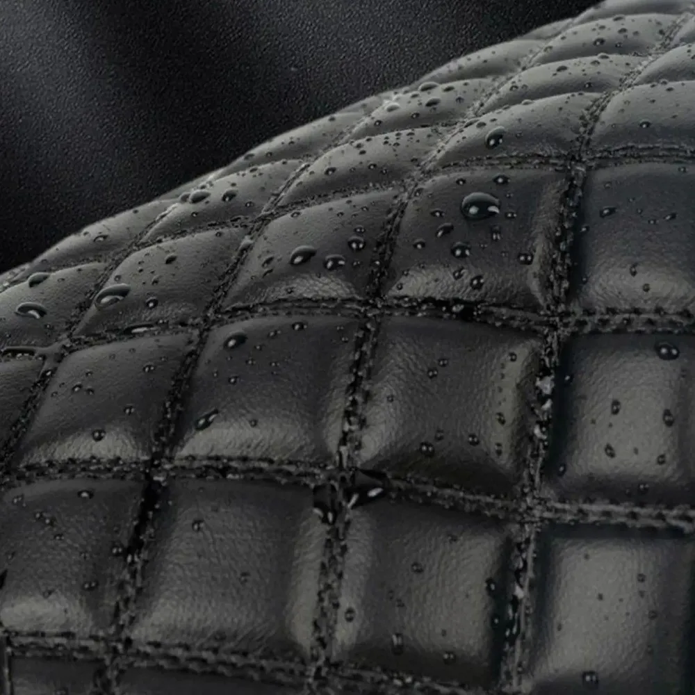 العالمي للدراجات النارية المقود قفازات دافئة مقاوم للماء يفشل اليد بولي Leather الجلود سميكة المخملية مقابض حامي الخريف والشتاء