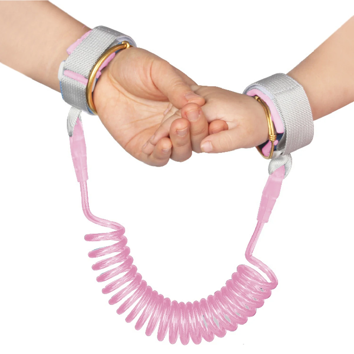 Kinderveiligheidsharnas Leash Anti Lost Verstelbare pols Link Trekkabel Polsbandje Riem Baby Kids voor peuter