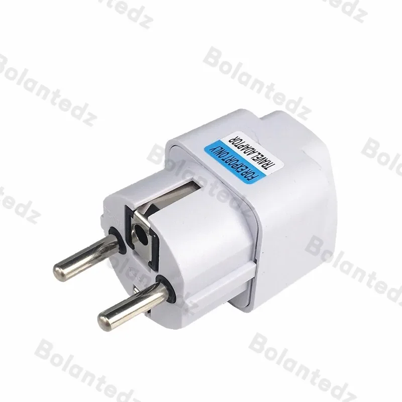 Universal EU German Conversion Plug Adapter European Germany Australia Chinese Power Socket White Travel Conversion Plug