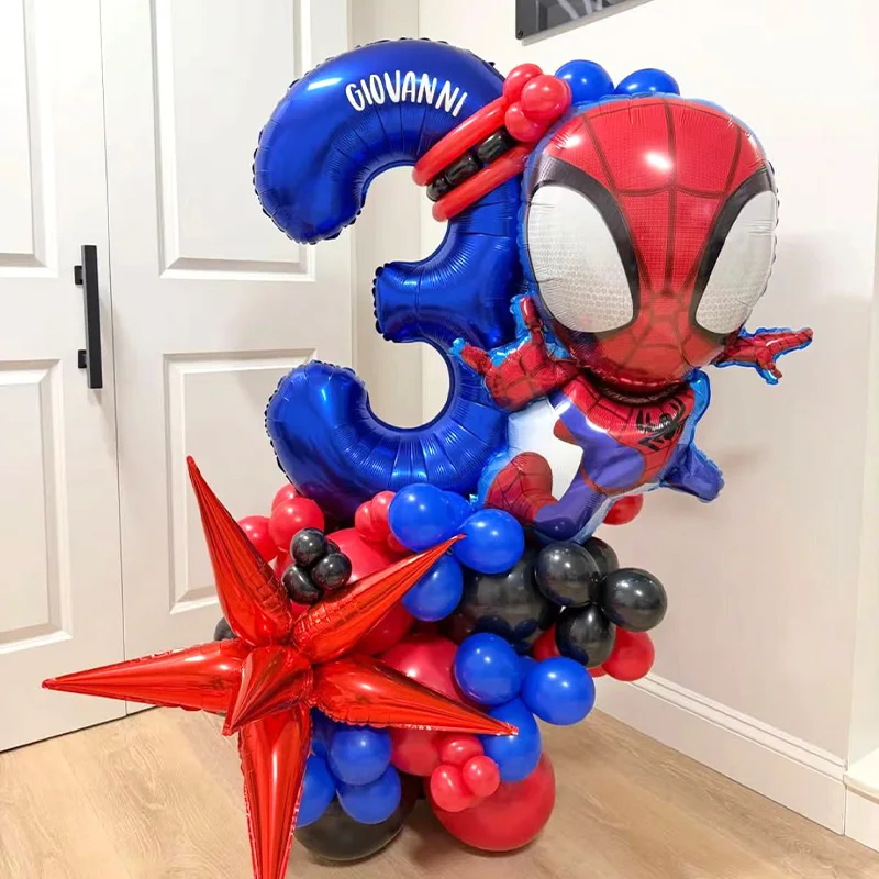 1 Set Spiderman The…