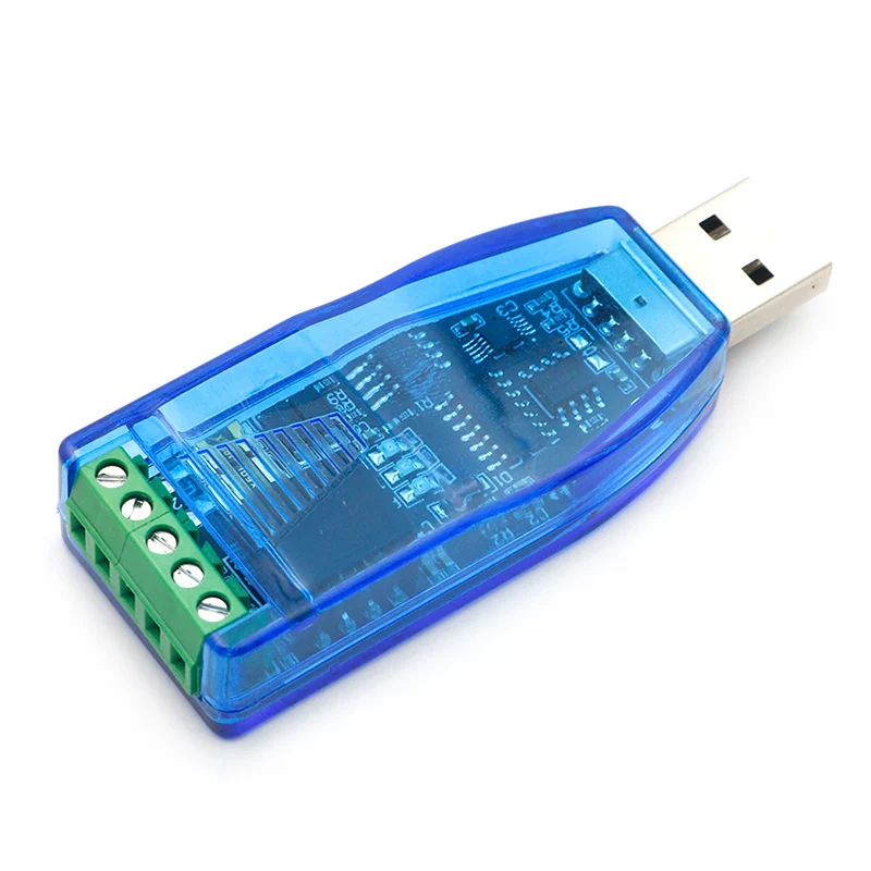 USB to RS485 communication module Isolated industrial grade short circuit protection Automatic stream CH340E TVS protection