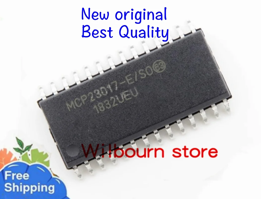 New original 5PCS~50PCS/LOT MCP23017-E/SO MCP23017-E/S0 MCP23017 SOP28