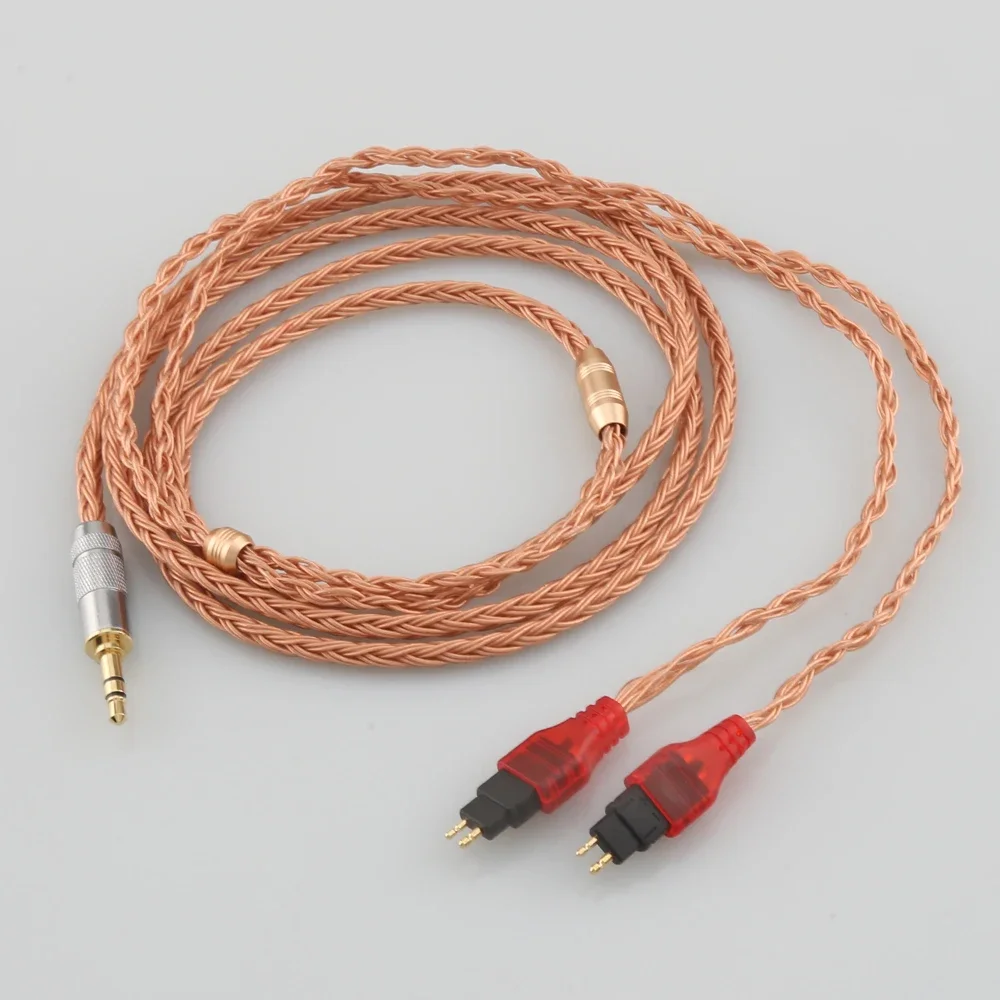 16 Core 99% 7N OCC Earphone Cable For Sennheiser HD580 HD600 HD650 HDxxx HD660S HD58x HD6xx
