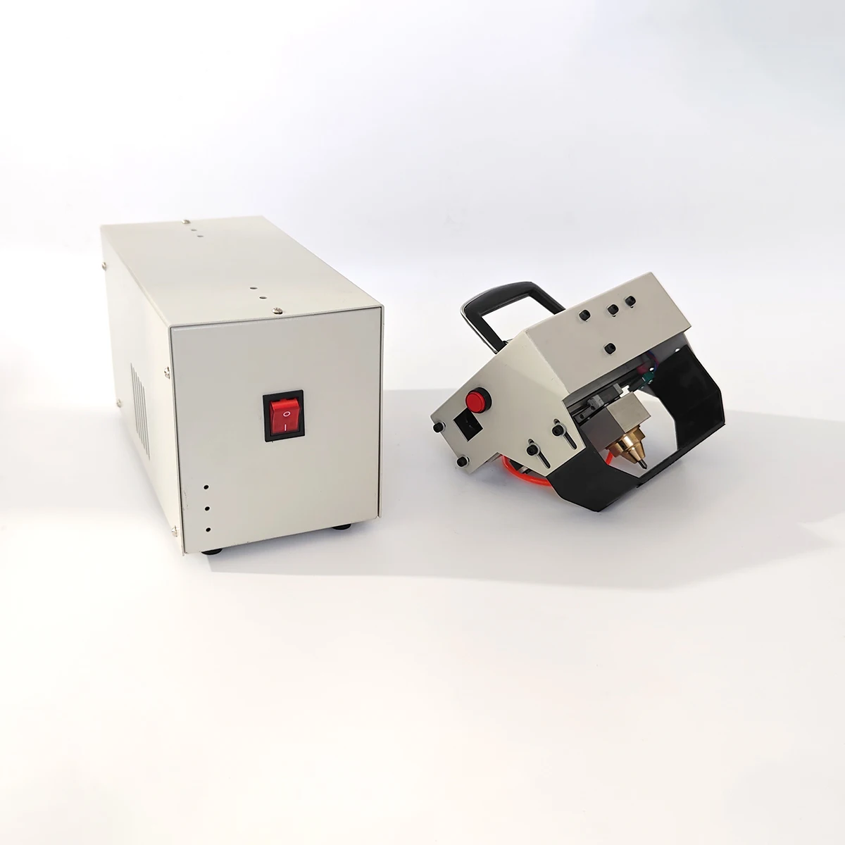 المحمولة المحمولة نقطة Peen وسم آلة الحفر 90x25 مللي متر VIN عدد التعرف على حجم صغير للنقش الدقيق