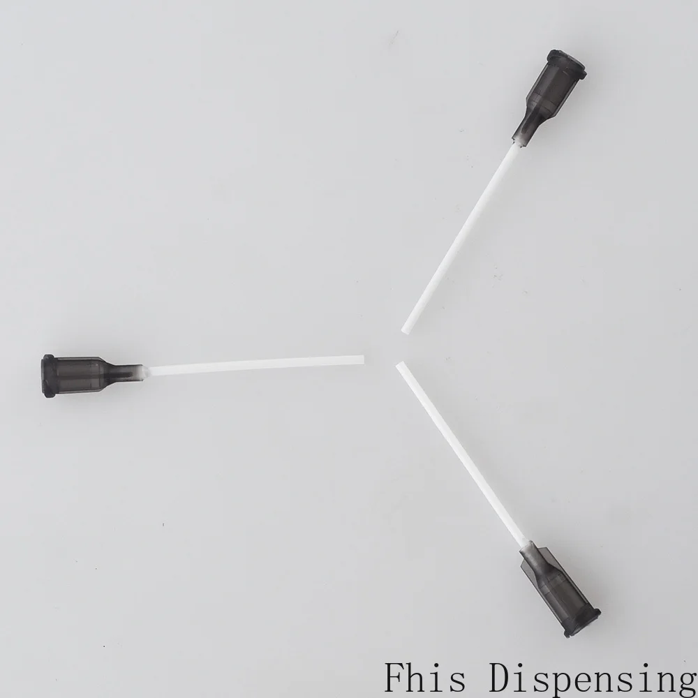 Pack Of 100กาว Dispensing เข็มความยาว1.5นิ้ว PP ยืดหยุ่นเข็ม16G