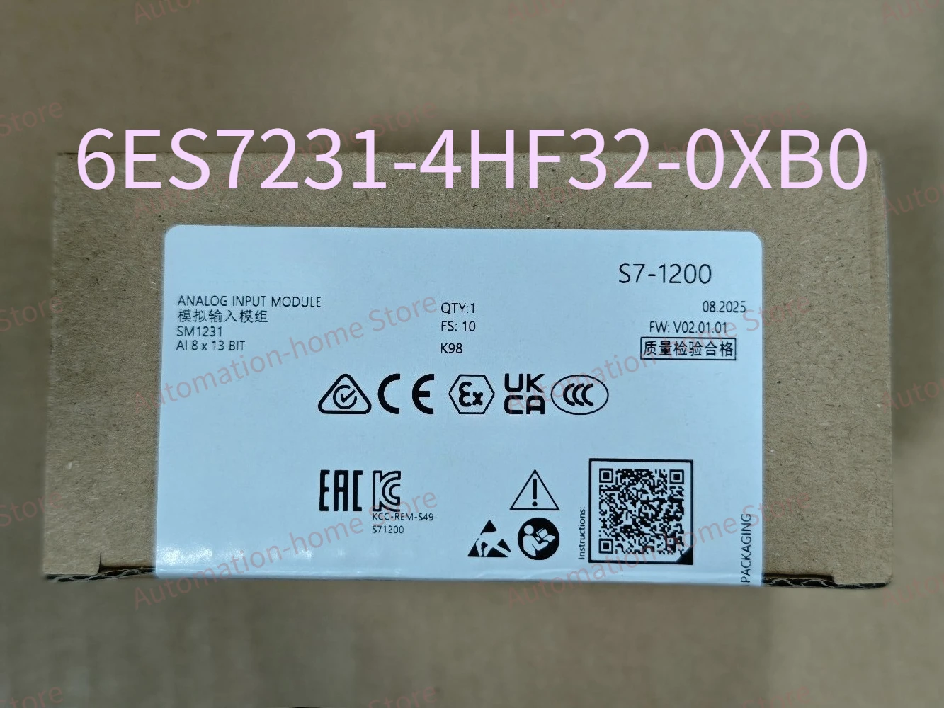 Brand New Original 6ES7231-4HF32-0XB0 6ES7231-5QF32-0XB0 Spot Fast Delivery