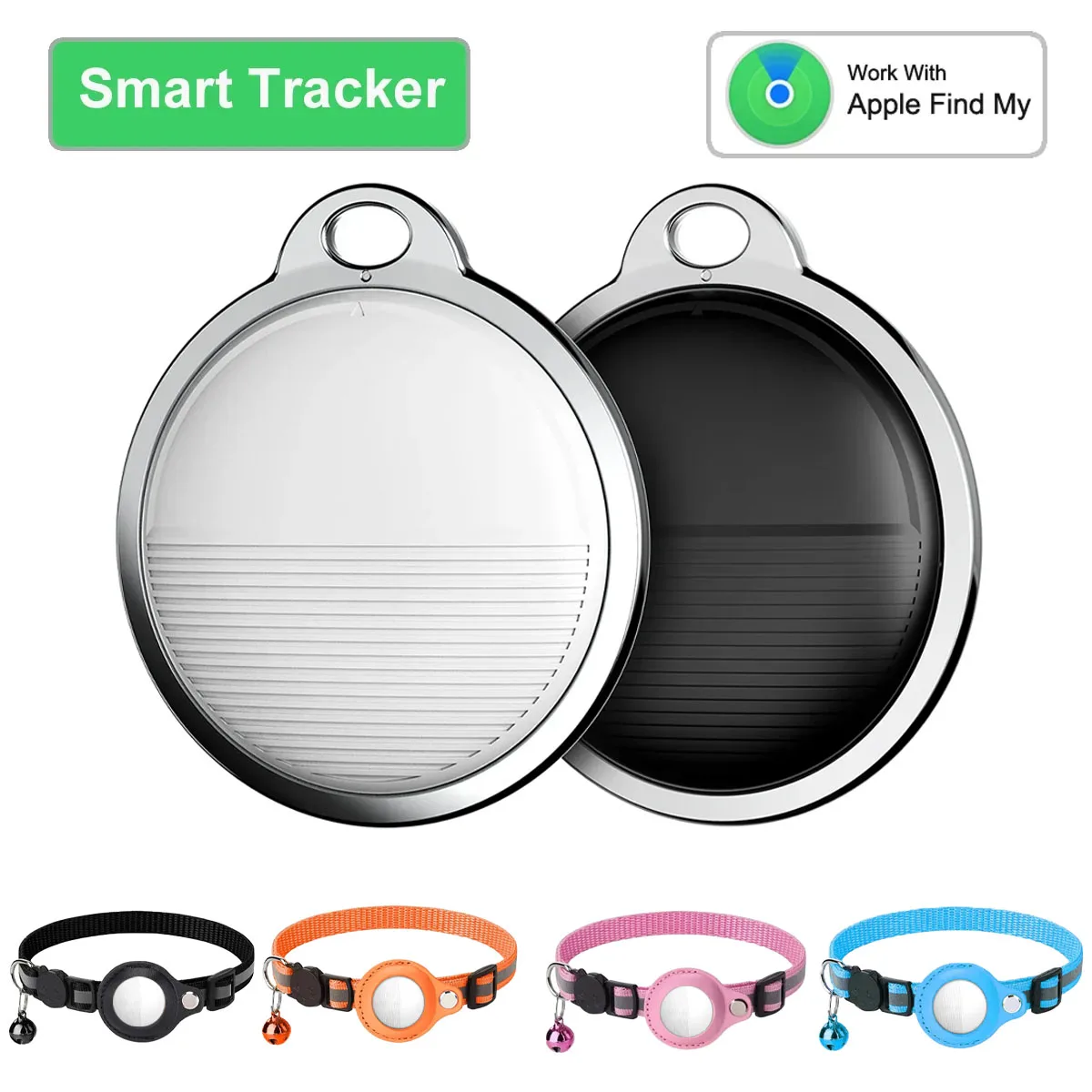 Mini Gps Tracker for Ios System Find My App Airtag Smart Bluetooth Locator Child Finder Bag Anti-Loss Pet Collar with Tracker 