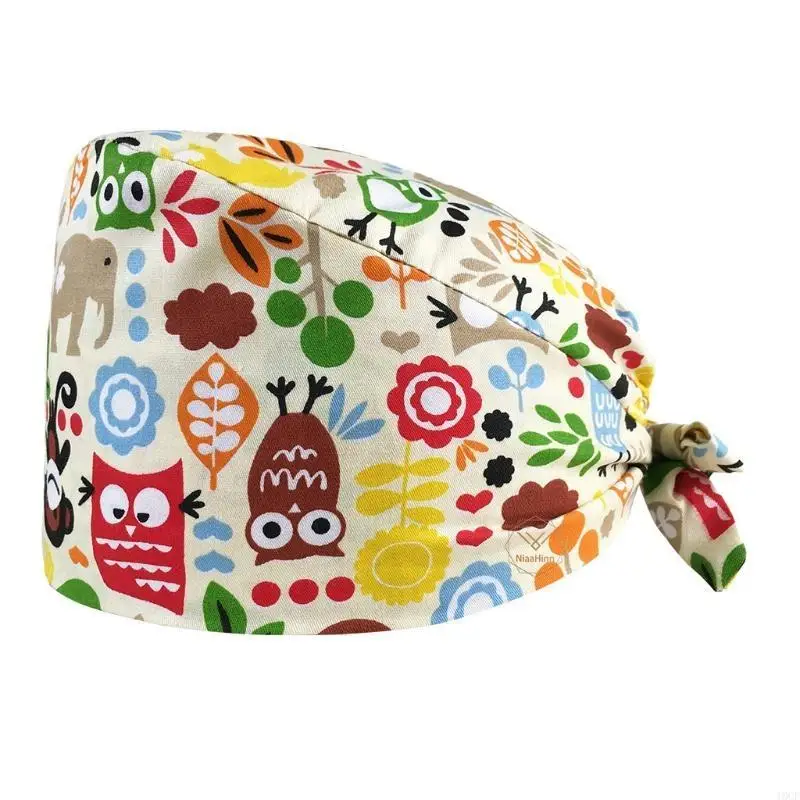 5 قطع للجنسين قبعة العمل على شكل القرع مع العصابة الكرتون الحيوان مطبوعة قابل للتعديل مطاطا التعادل الخلفي منتفخ فرك قبعة #3