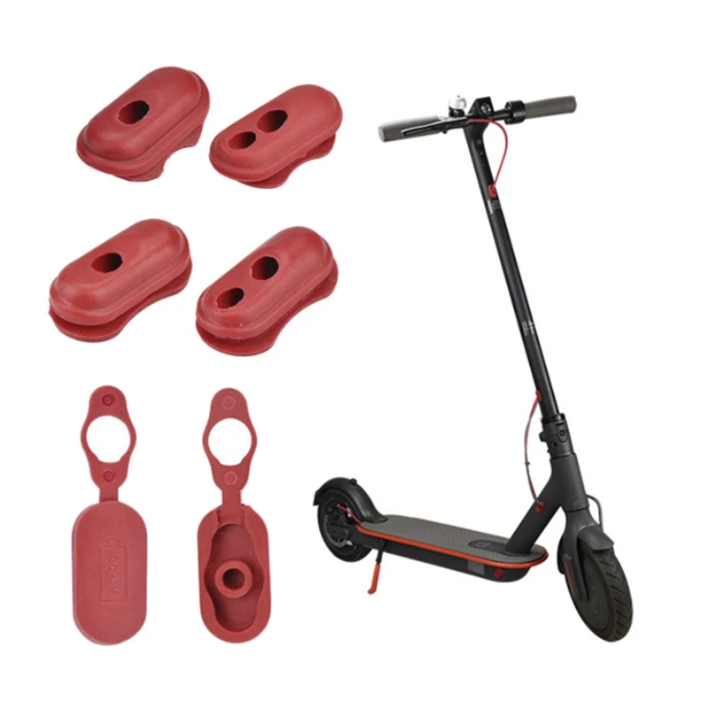 Protezione del cappuccio in Silicone antipolvere copertura della porta di ricarica accessori per spine impermeabili per Scooter elettrico per Xiaomi M365