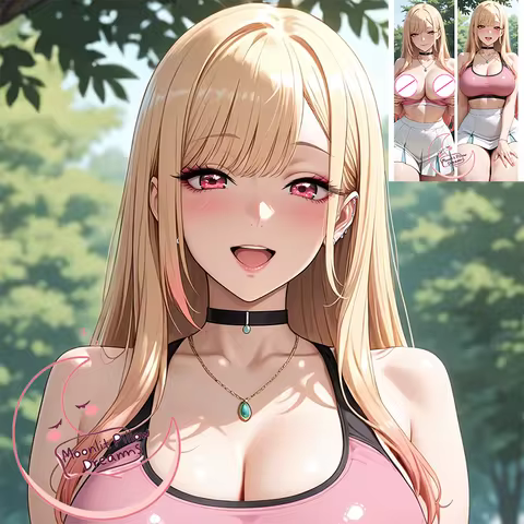 R18+ Dakimakura almohada Marin Kitagawa Double-sided Print 50X150cm pillows cover Adult anime body pillowcase