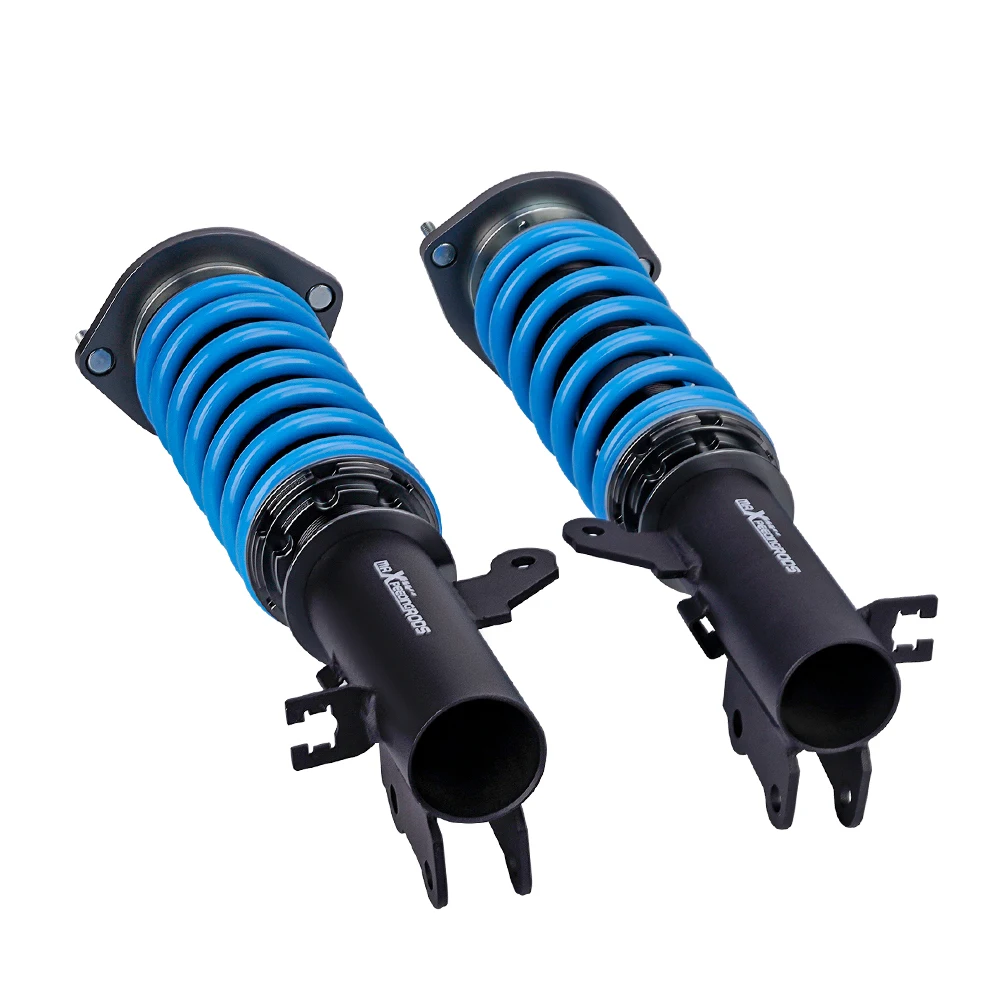 Coilovers Kit for Hyundai Tiburon 2nd. Gen 03-08 & Tuscani 24 Ways Adj. Damper Shock Absorbers Lowering Coil Spring