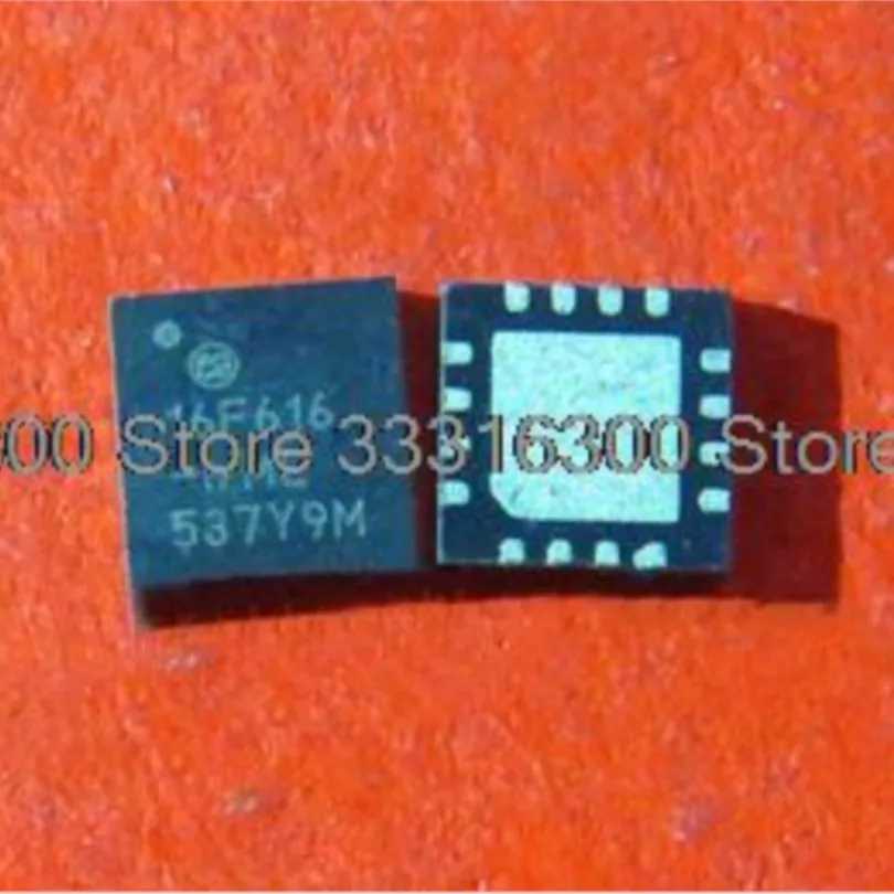 

10PCS New PIC16F616-I/ML QFN16 Microcontroller chip IC