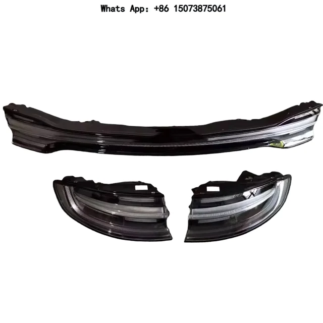 For  2018-2023 Smo-ked Black Taillights