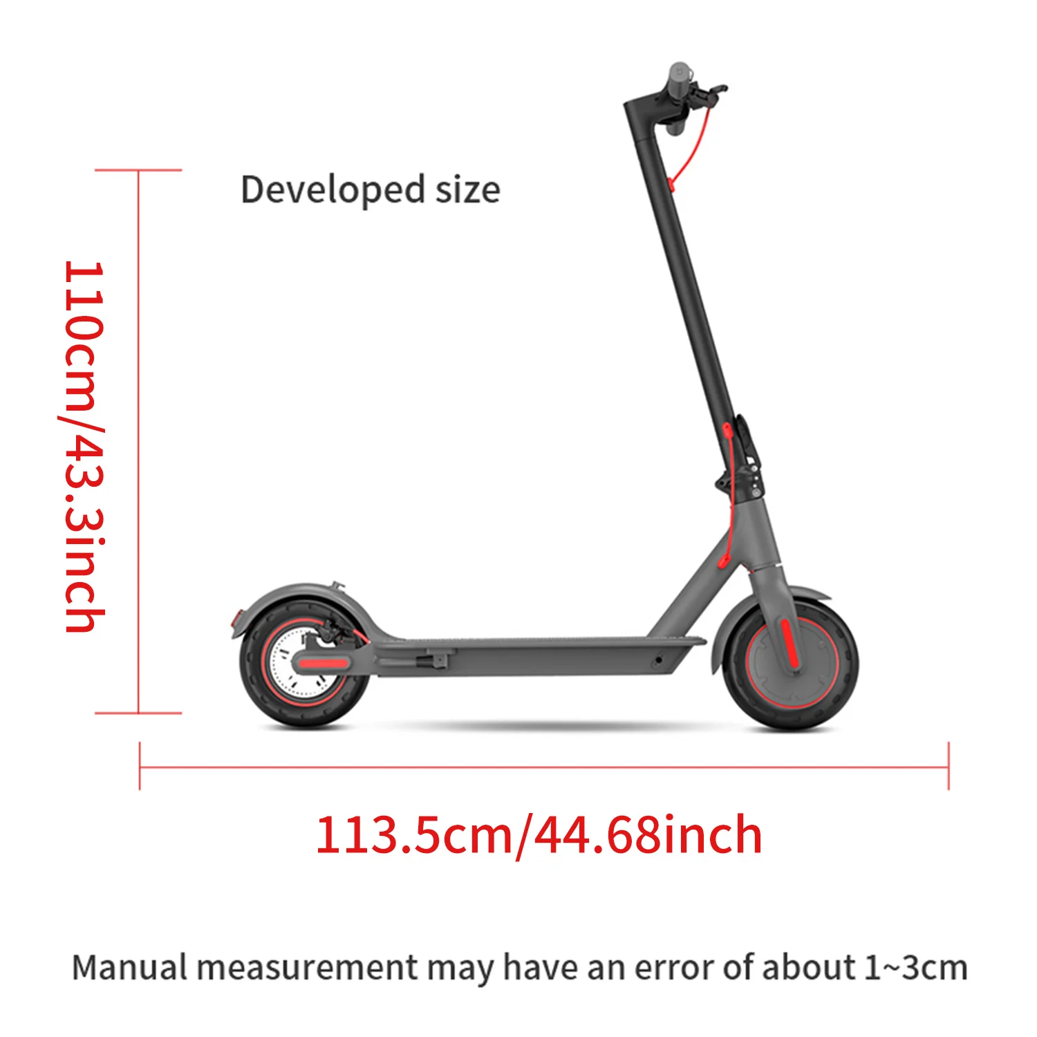 Explosion-Proof Tires Folding Electric Scooter For Adults 18MPH Fast Foldable E-Scooter For Commuter Motor 350W Electric Scooter