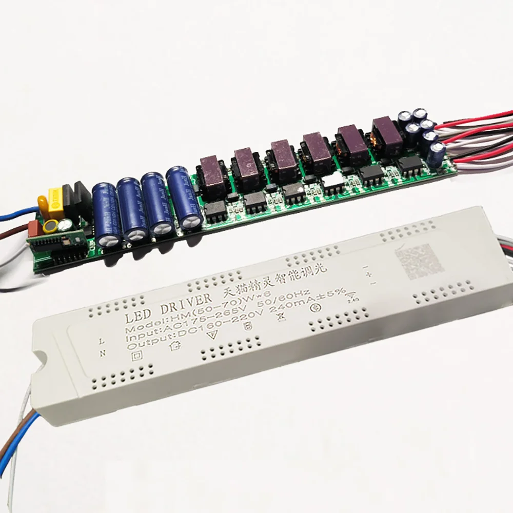 240mA Constant Current LED Driver 50-80W*2 40-50W*4 50-70W*6 50-72W*8 Power Supply AC180-260V To DC150-230V Lighting Transformer