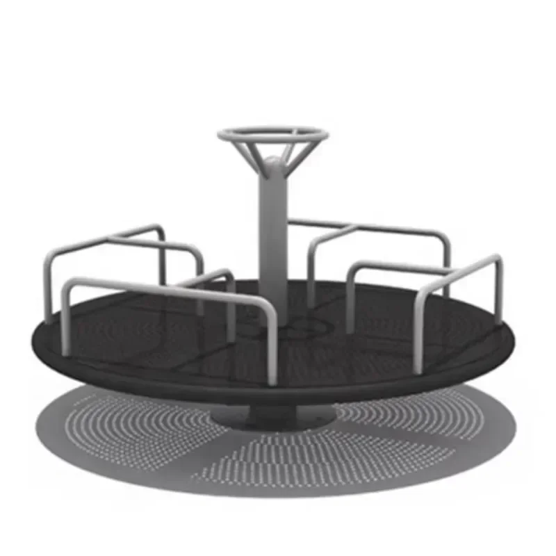 Hot Sales Disabled Outdoor Merry Go Round Playground Equipment Swivel Chair For Kids Play