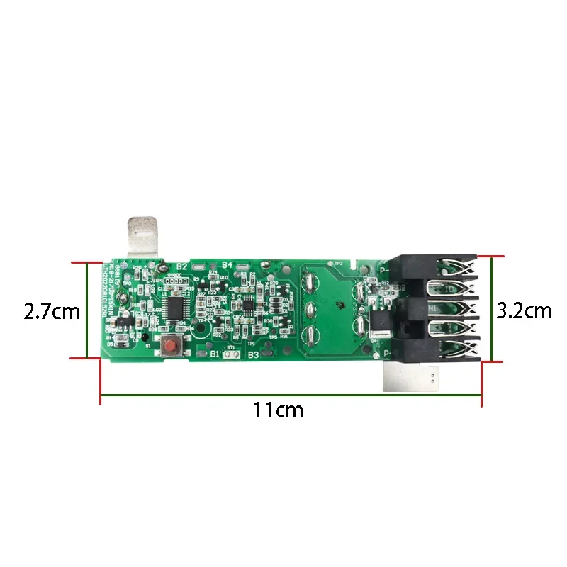 15* 21700 Li-ion Battery Plastic Case PCB Charging Protection Board Box Shell For Milwaukee 18V 12Ah Lithium Ion Battery Housing