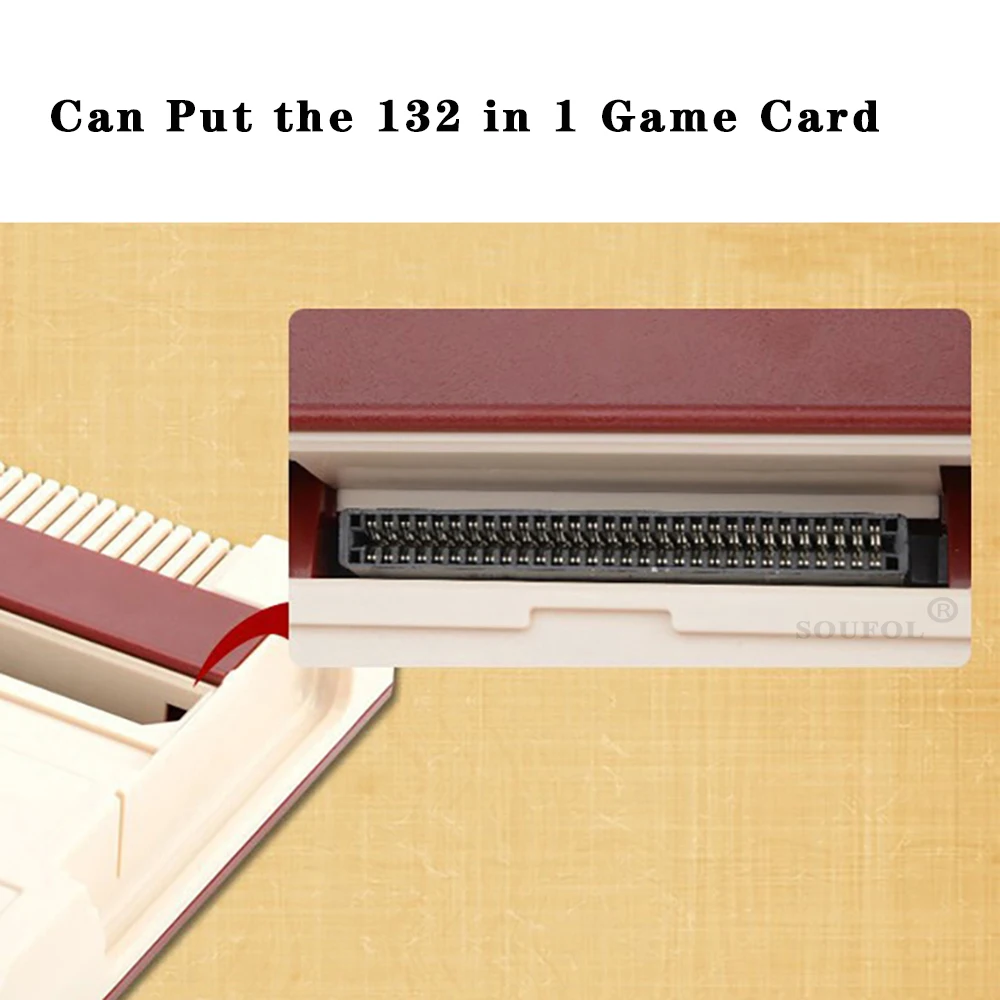 شحن مباشر من المصنع جهاز تحكم صغير في ألعاب الفيديو كلاسيكي عكسي 8 بت جهاز تحكم في الألعاب للعائلة محمول باليد مناسب لألعاب FC مع 632 لعبة