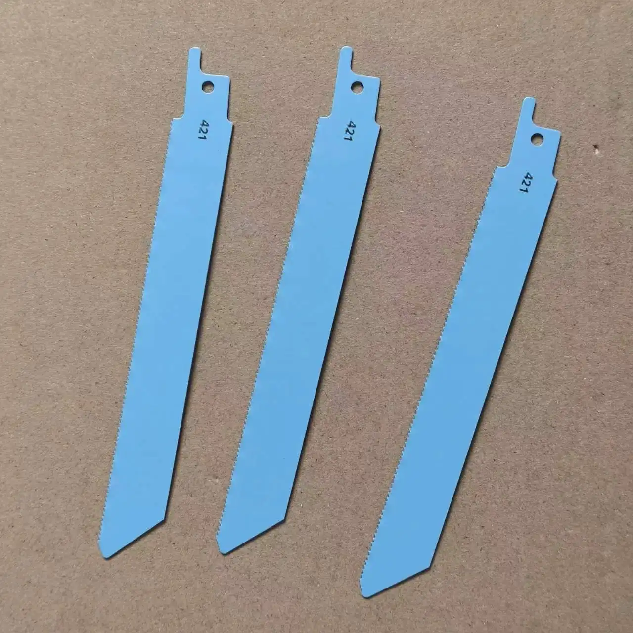 

10pcs 150mm 6" Reciprocating Sabre Saw Blades Blue S922BF Saw Blades Power tool accessories for Metal Cutting