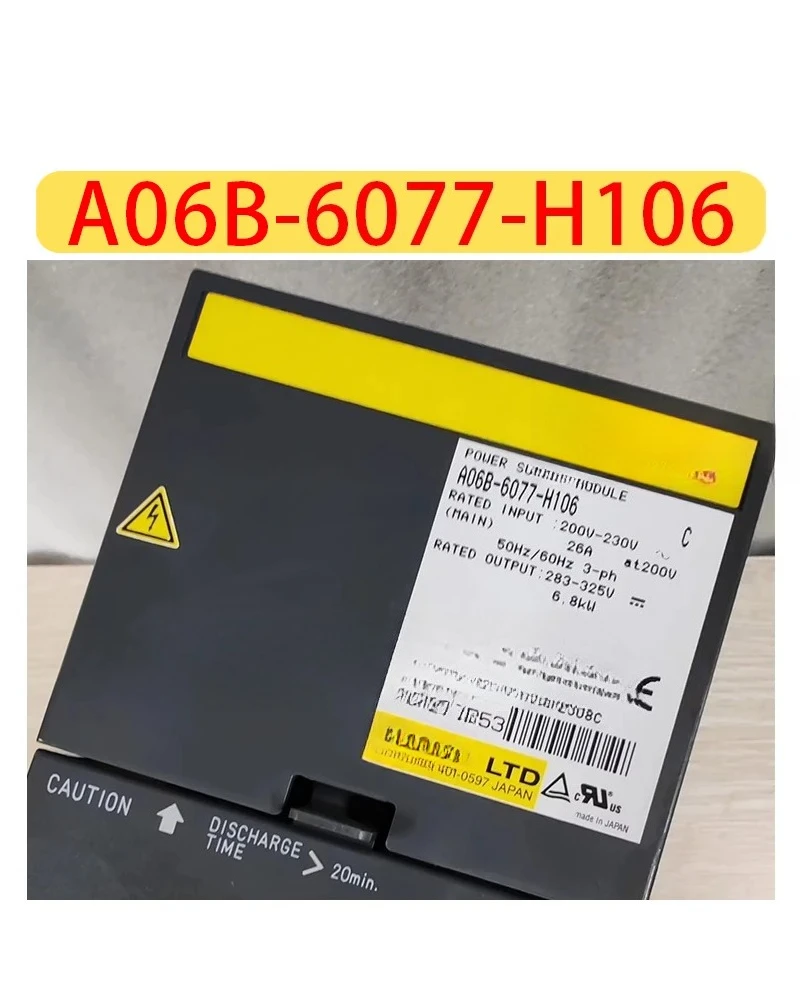 

A06B-6077-H106 Drive Servo Amplifier，A06B 6077 H106，Fast shipping