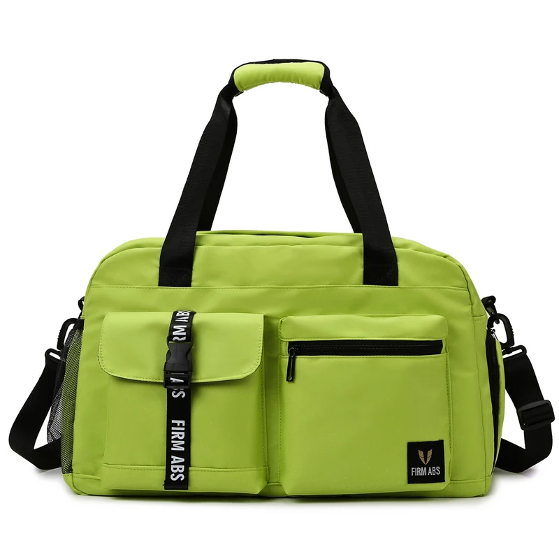 Women's Sports Fitness Bag Leisure Travel Bag With Dry Wet Separation And Compartment Hand-held Bag