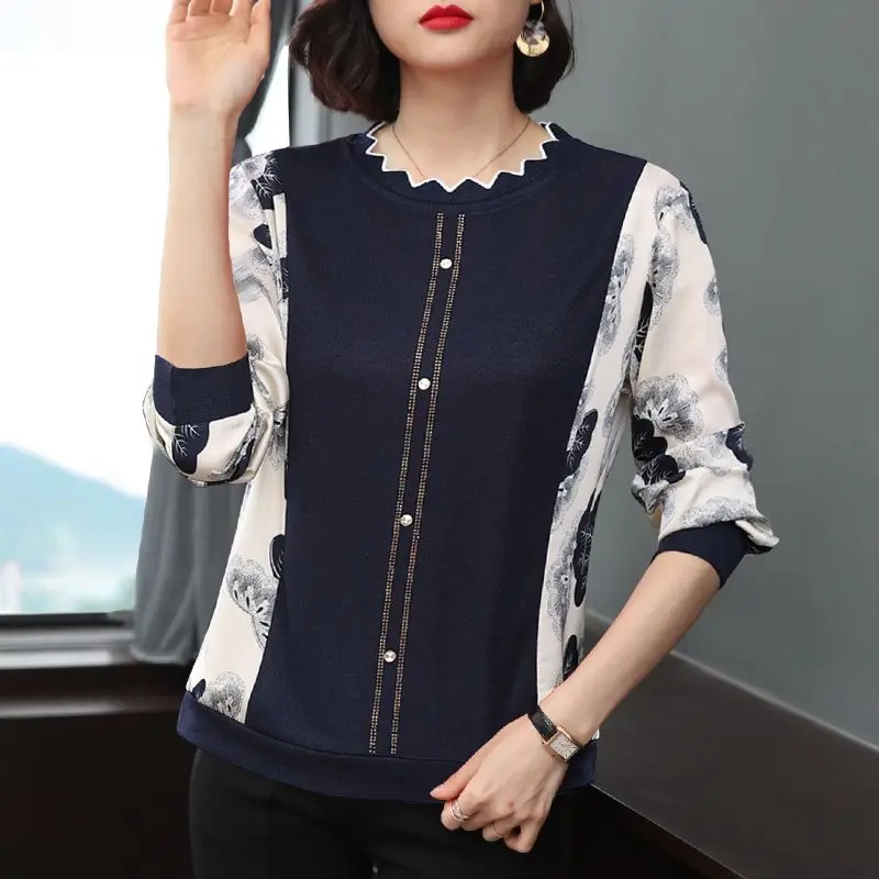 

Новая женская повседневная рубашка, свободная нижняя рубашка, топ с длинными рукавами