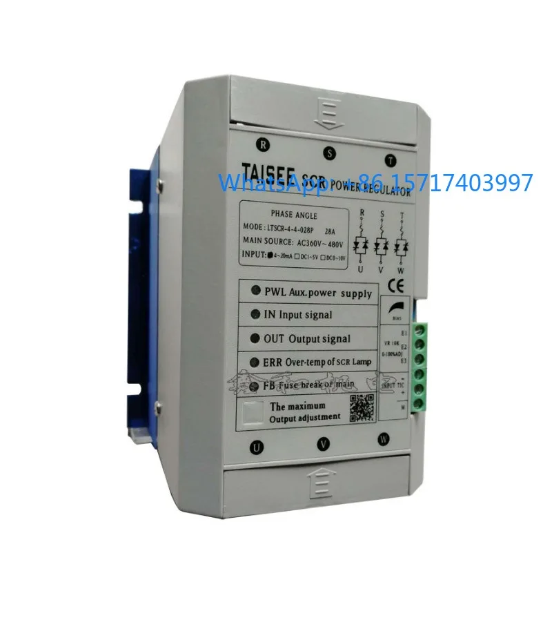 TAISEE Low Power Controller LT SCR - 4-4-028 P SCR, Three Phase Power Regulator Phase Controller