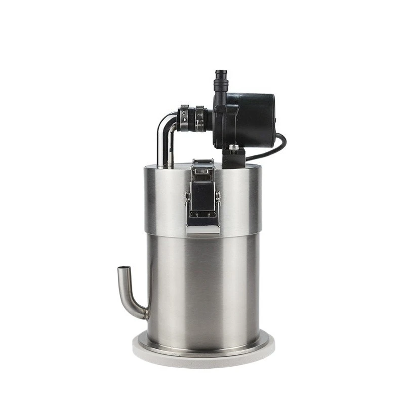 For Stainless Steel Filter Barrel Desktop Barrel Small Fish Tank External Filter