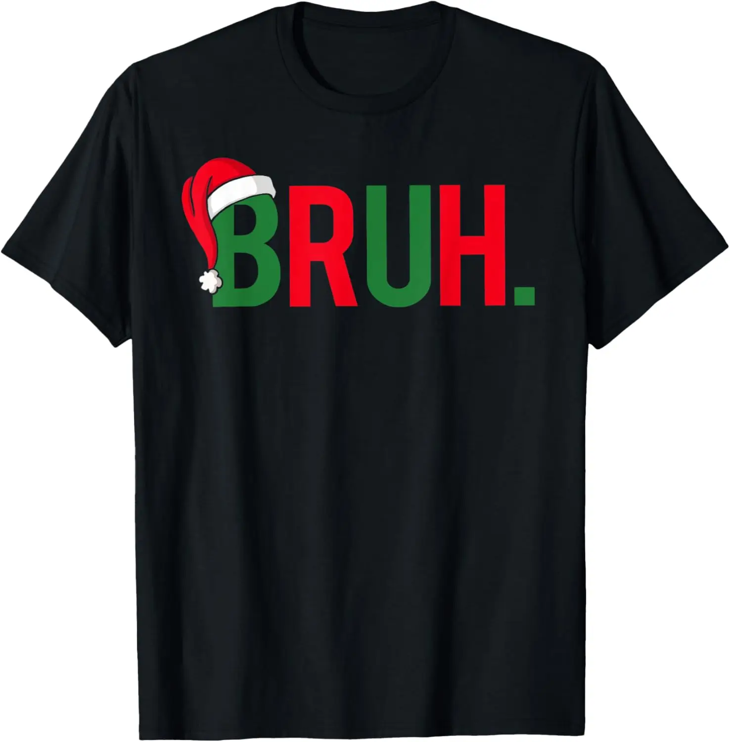 Bruh Meme Funny Saying Bro Greeting Teens Boys Men Christmas T-Shirt Print on Demand Mens Clothing Camiseta Hombre