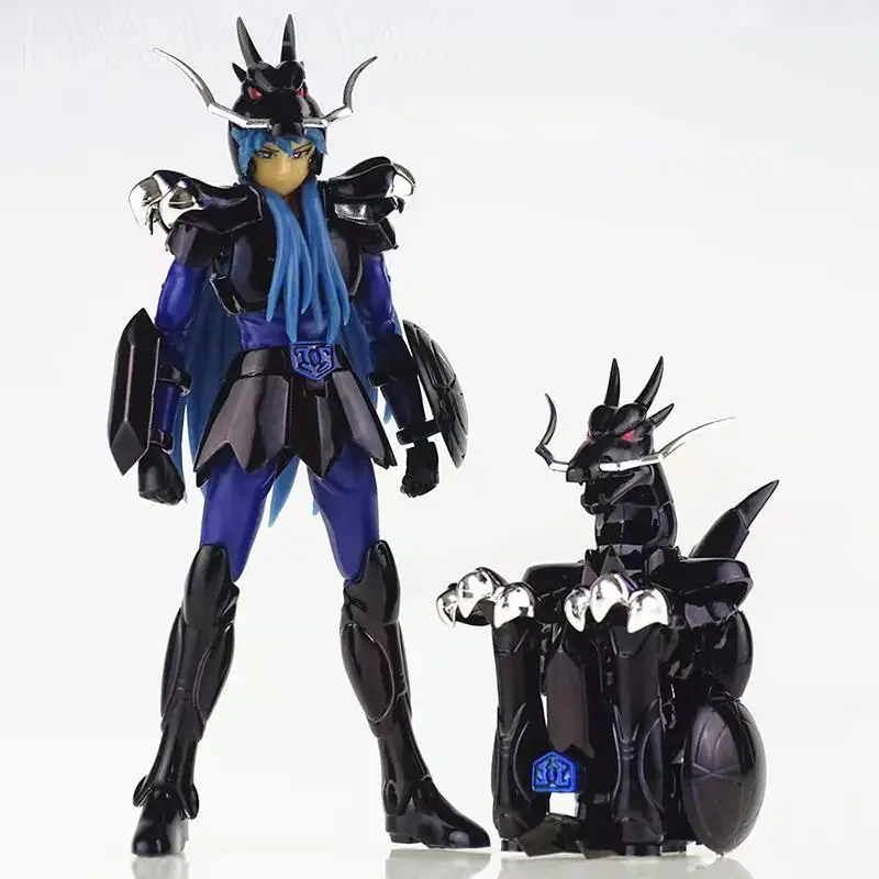 SG Jmodel Saint Seiya Myth Cloth EX DDP Dragon Shiryu With Totem/Object Totem 10cm Mini Size Bronze Saint Metal Armor Figure Toy