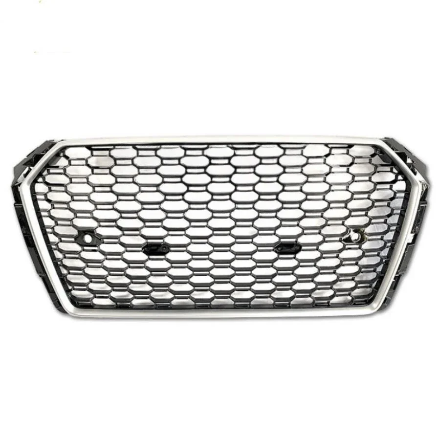 Front Hood Grille Car Front Bumper Grill Center Grille for A4/S4 B9 2017-2019 Fast Shipping For RS4 Grill